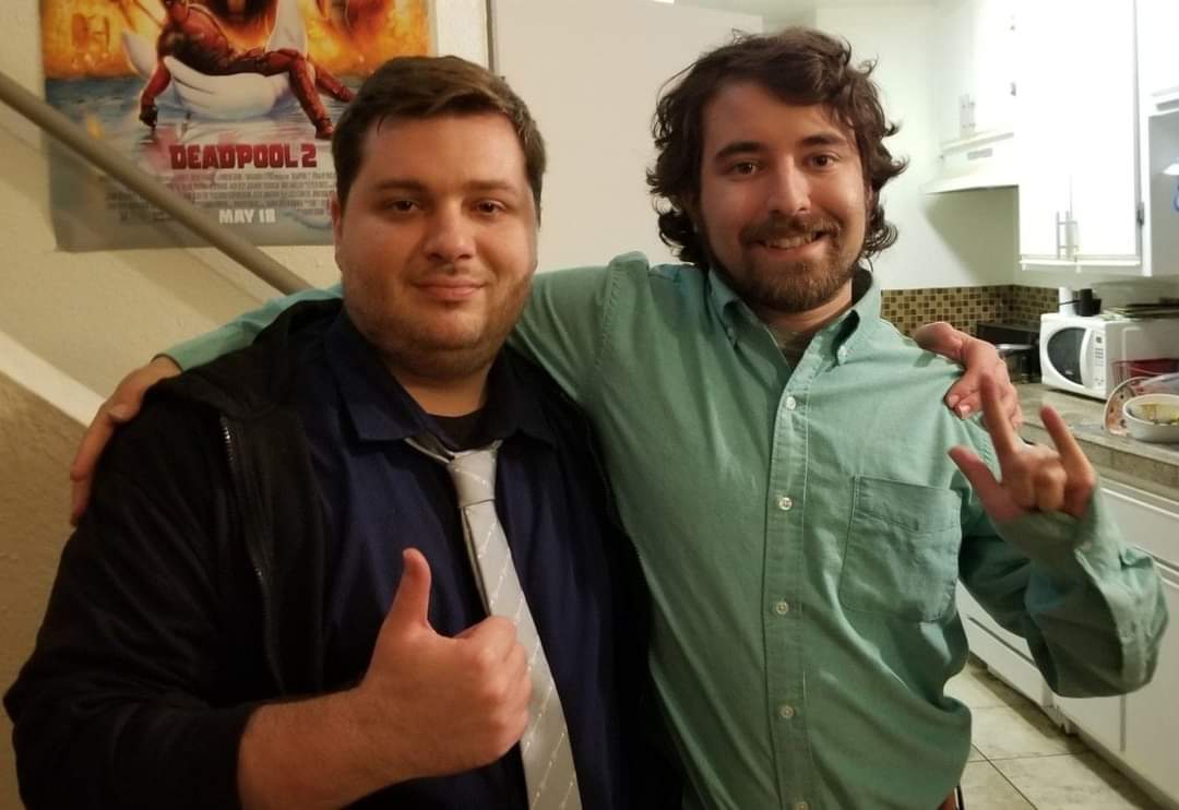 Photo of Jacob Davidson and Connor Tracy